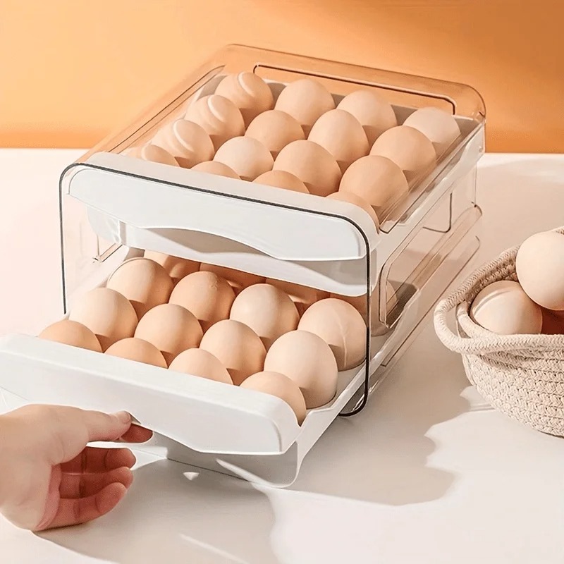 Kitchen Baking Tray Storage - 주방용 계란 보관함 1개, 냉장고용 신선