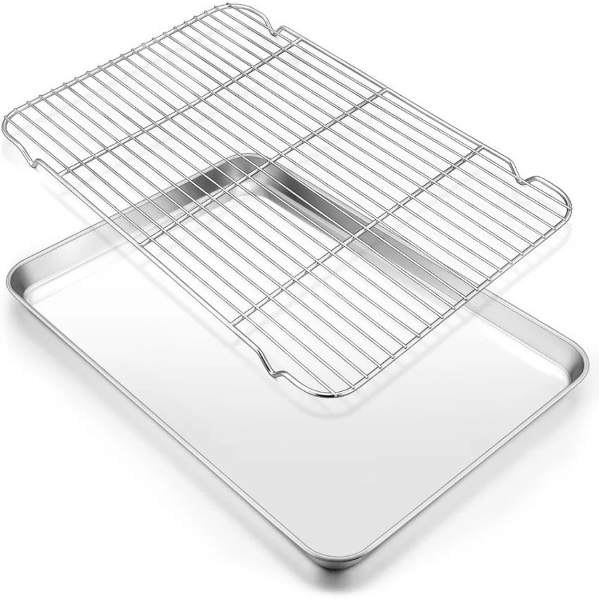 Kitchen Baking Tray Set - 304 스테인리스 스틸 베이킹 트레이 세트,