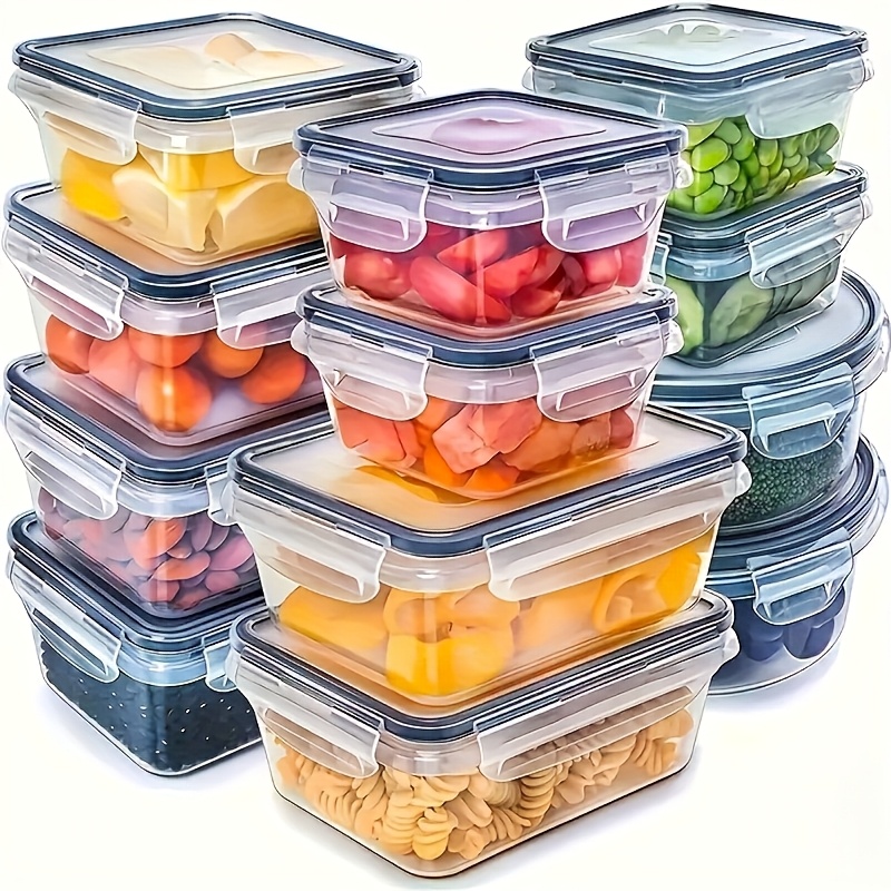 Kitchen Baking Tray Storage - 8Pcs 용기 4개 뚜껑 4개 세트