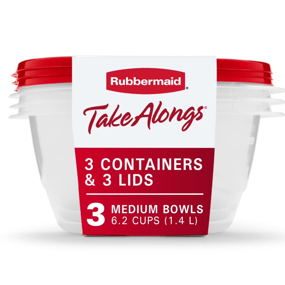 Kitchen Baking Containers - 뚜껑이 있는 대형 원형 식품 보관