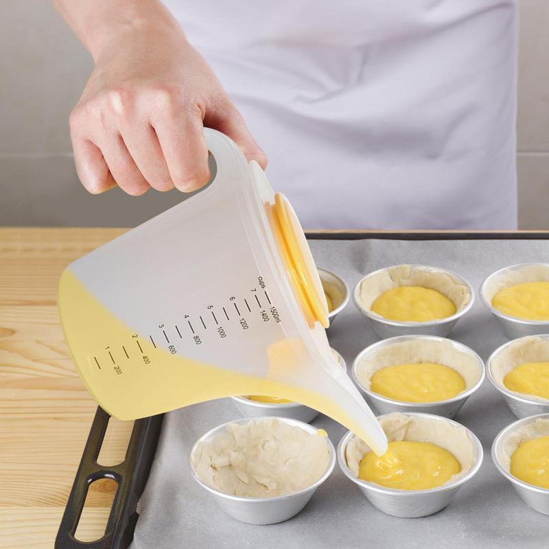 Kitchen Baking Containers - 1500Ml 주방 베이킹 믹싱 컵 액체