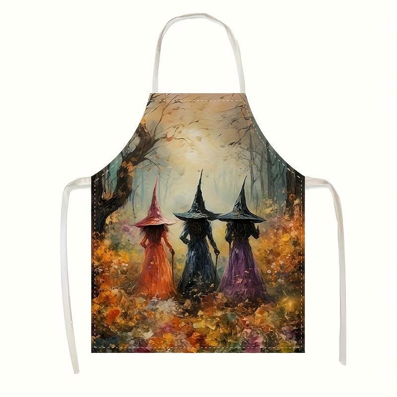 Kitchen Witch Baking - 마녀 할로윈 앞치마 여성용 무시무시한 주방