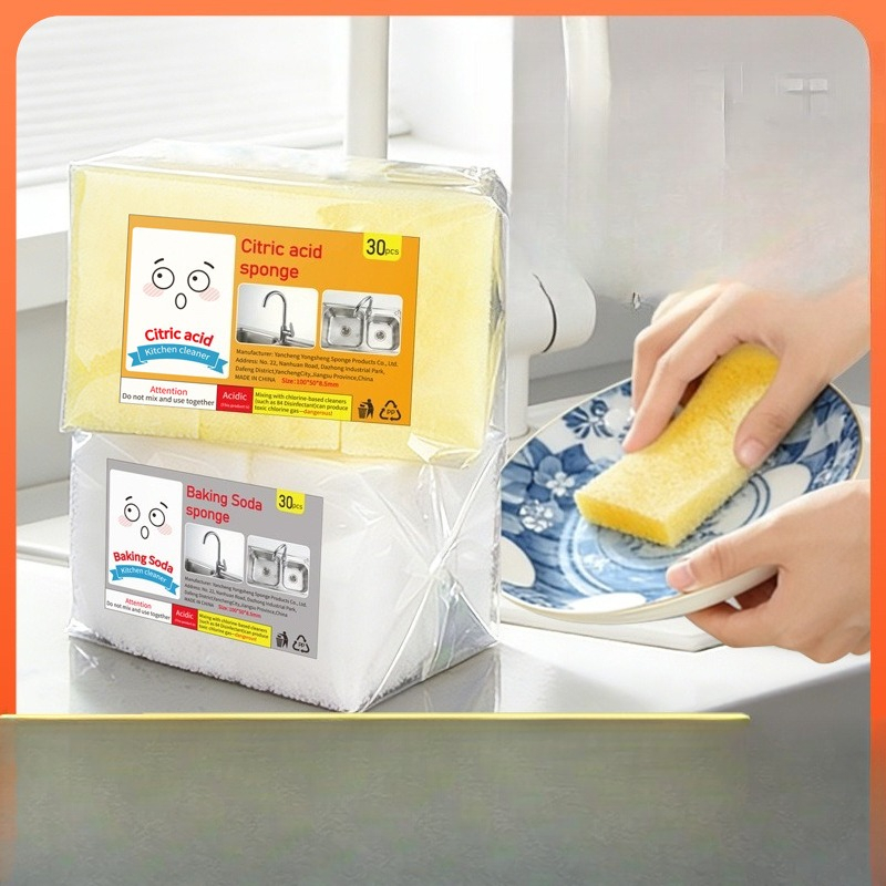 Kitchen Cleaner Baking Soda - 식기 세척 스펀지, 다용도 세척제, 구연산으로