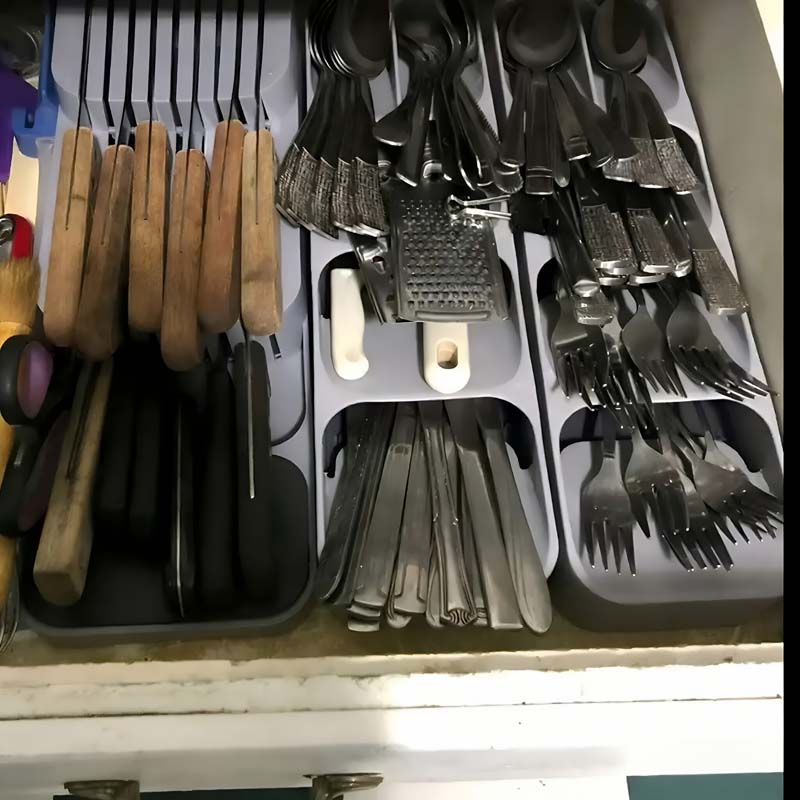 실용적인 서랍형 칼 보관함 - 주방용품 - 주방용품 보 - Kitchen Baking Tray Storage 리뷰 및 가격