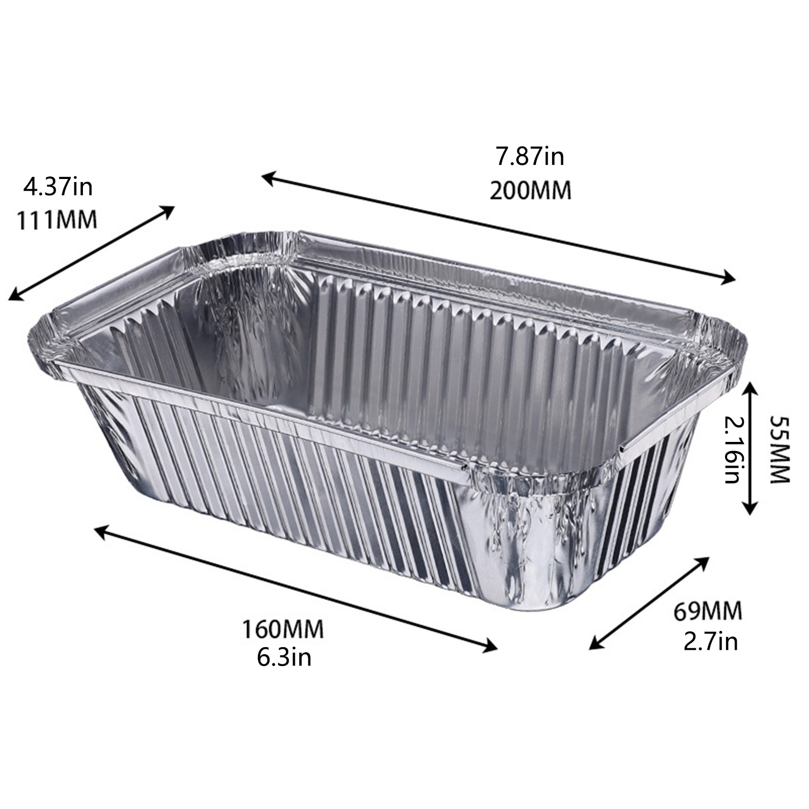 20개 대형 깊은 일회용 알루미늄 호일 트레이 베이킹  - Kitchen Baking Tray Set 리뷰 및 가격