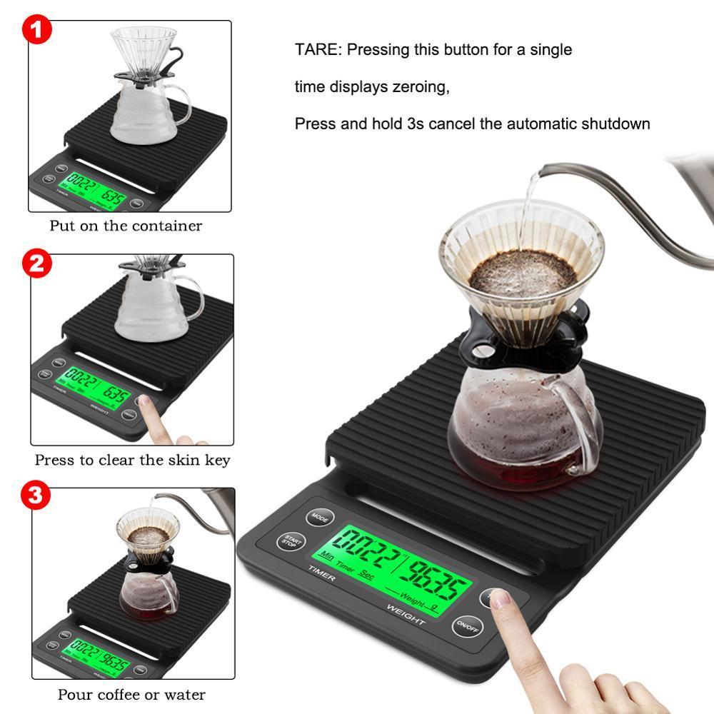 3kg/0.1g 5kg/0.1g 타이머가 있는 드립 커 - Kitchen Baking Timer 리뷰 및 가격