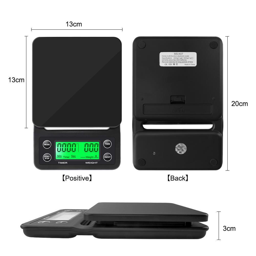 3kg/0.1g 5kg/0.1g 타이머가 있는 드립 커 - Kitchen Baking Timer 리뷰 및 가격