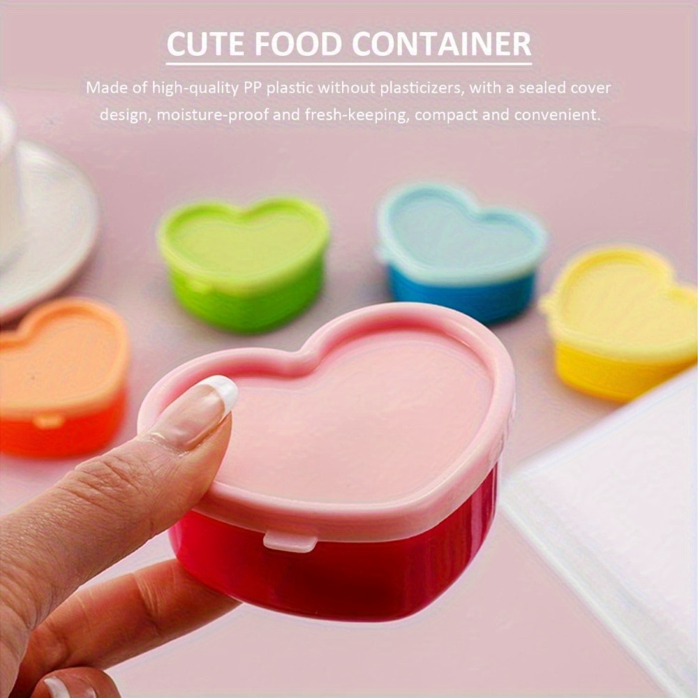 5PCS 미니 도시락 양념 보관함 뚜껑 포함 재사용 가 - Miniature Baking Kitchen 리뷰 및 가격