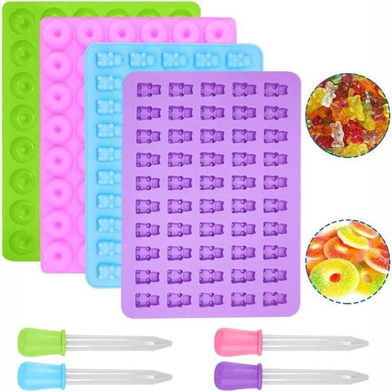 새로운 1/5개입 캔디 젤리 트레이 몰드 키트, 캔디  - Kitchen Baking Tray Set 리뷰 및 가격