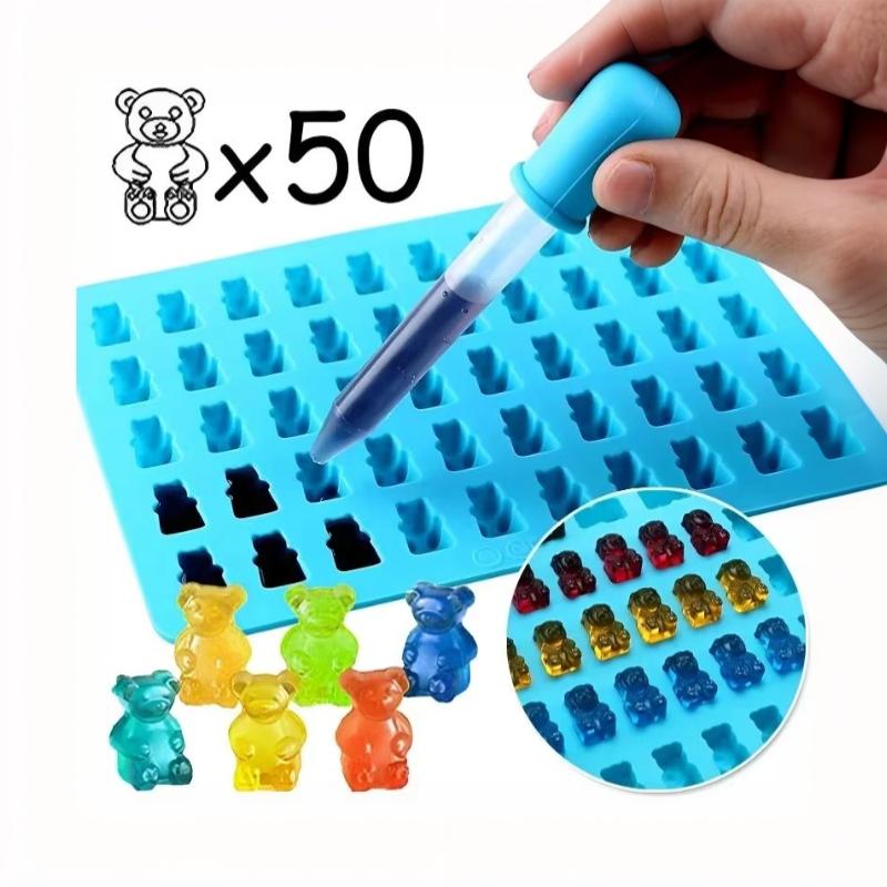 새로운 1/5개입 캔디 젤리 트레이 몰드 키트, 캔디  - Kitchen Baking Tray Set 리뷰 및 가격