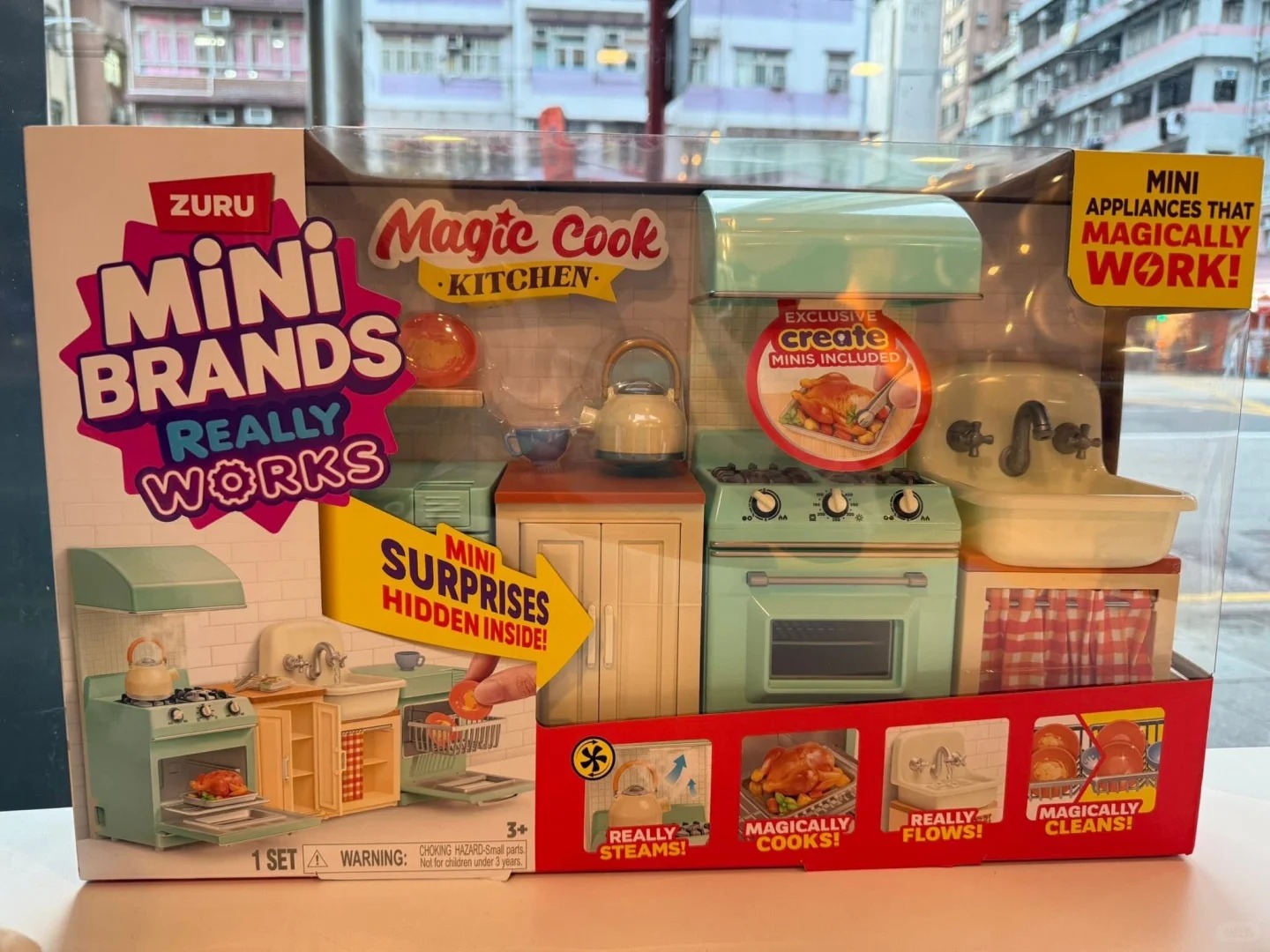주루 미니 브랜드 매직 쿡 키친 세트 서프라이즈 장난감 - Miniature Baking Kitchen 리뷰 및 가격