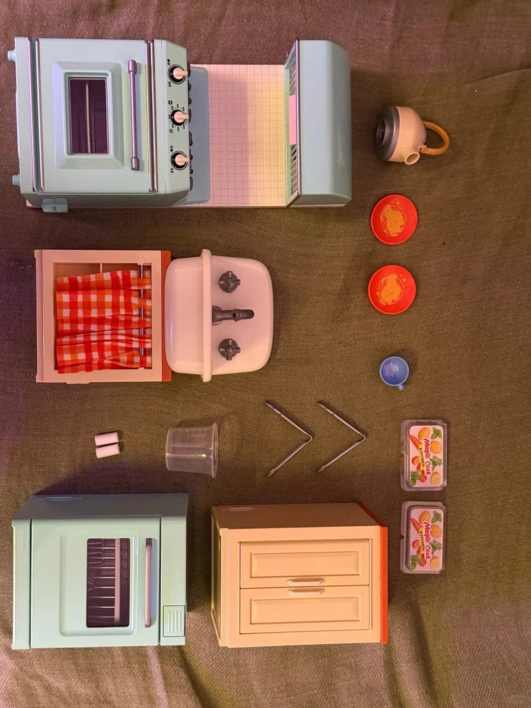주루 미니 브랜드 매직 쿡 키친 세트 서프라이즈 장난감 - Miniature Baking Kitchen 리뷰 및 가격