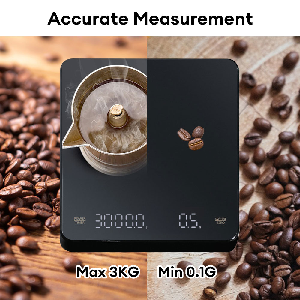 타이머 LED 스크린이 있는 디지털 커피 스케일 에스프 - Kitchen Baking Timer 리뷰 및 가격