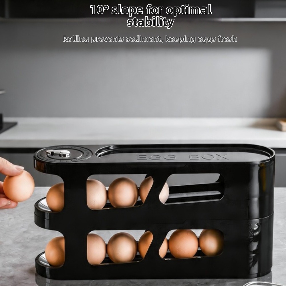 대용량 계란 보관함 뚜껑 포함 공간 절약형 계란 정리함 - Kitchen Baking Tray Storage 리뷰 및 가격