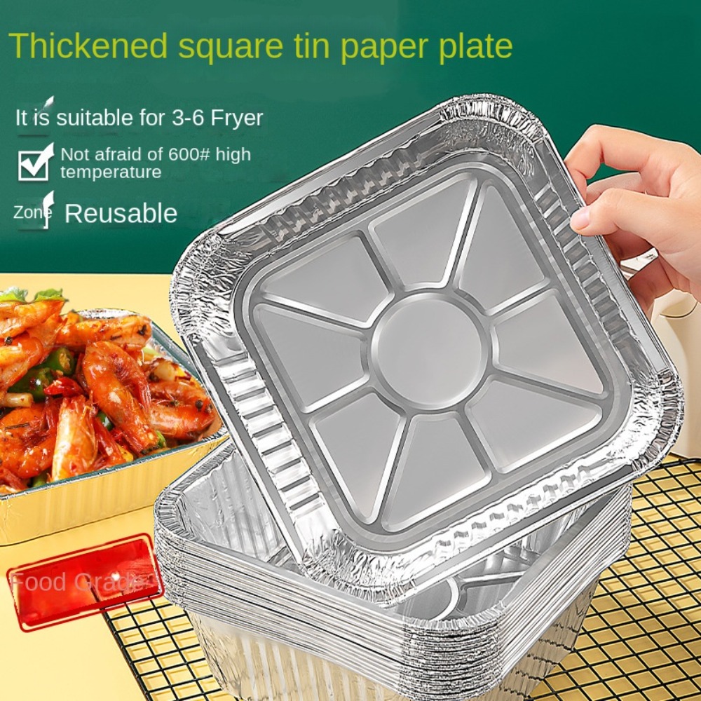 알루미늄 호일 팬 주방 용품, 20cm 에어 프라이어, - Kitchen Baking Containers 리뷰 및 가격