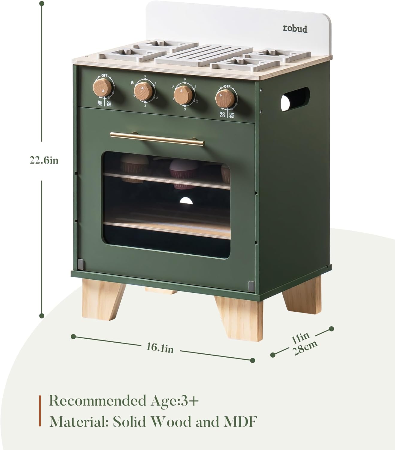 Robotime Robud 빈티지 나무 장난감 주방 오 - Baking Kitchen Robotime 리뷰 및 가격