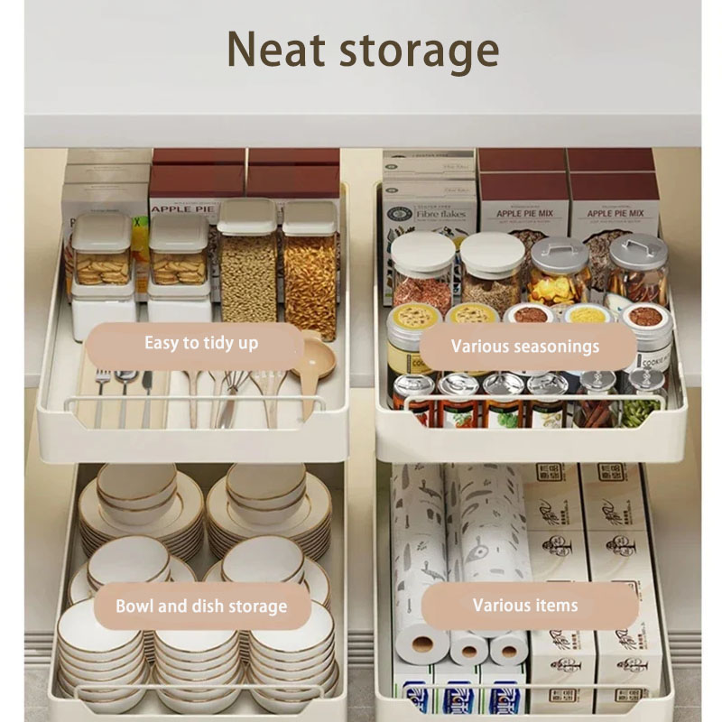 슬라이드 레일이있는 새로운 주방 스토리지 랙 풀 아웃  - Kitchen Baking Tray Storage 리뷰 및 가격