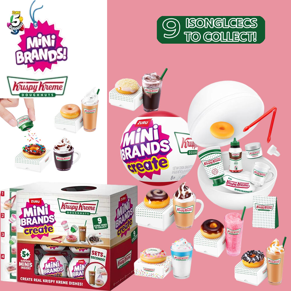 주루 미니 브랜드 크리스피 크림 크리에이트 시리즈 1  - Miniature Baking Kitchen 리뷰 및 가격