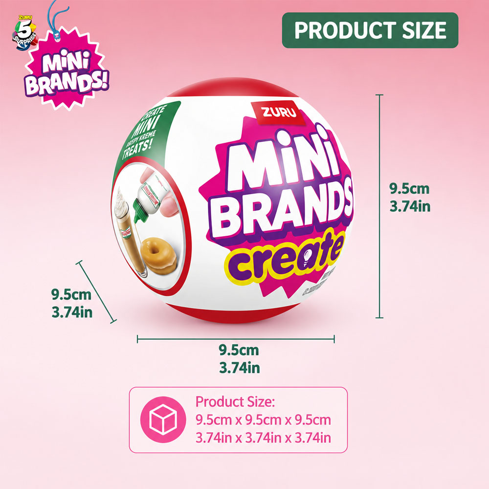 주루 미니 브랜드 크리스피 크림 크리에이트 시리즈 1  - Miniature Baking Kitchen 리뷰 및 가격