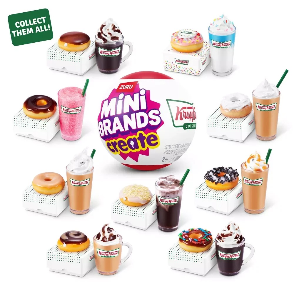주루 미니 브랜드 크리스피 크림 크리에이트 시리즈 1  - Miniature Baking Kitchen 리뷰 및 가격