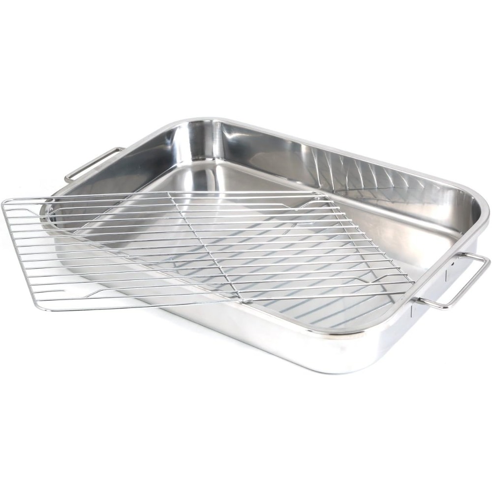 랙 포함 스테인리스 스틸 로스팅 주석, 크리스마스 주방 - Kitchen Baking Tray Set 리뷰 및 가격