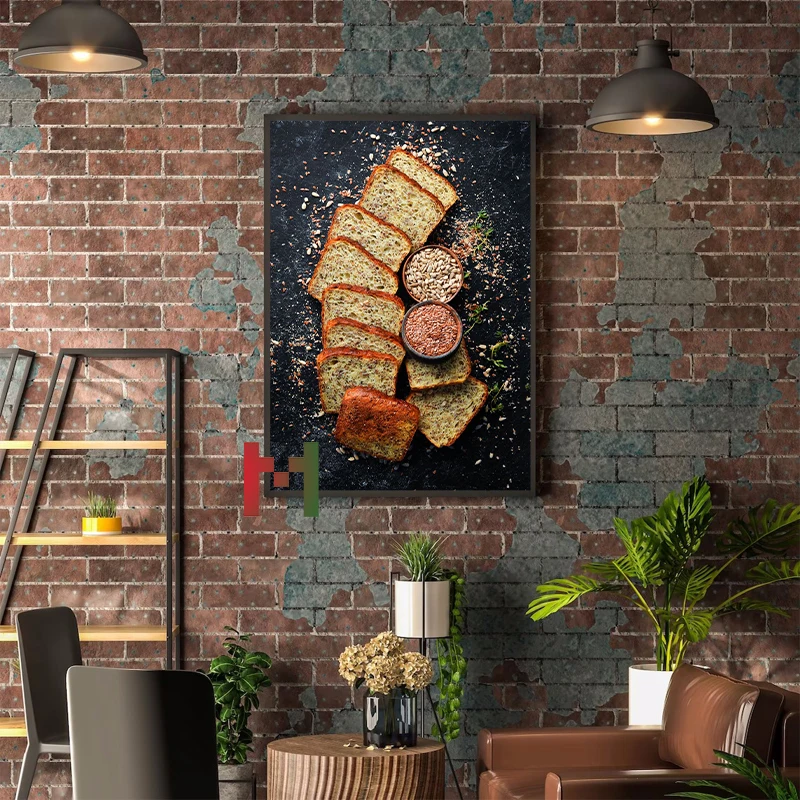 음식 주방 칠판 빵 디저트 포스터 캔버스 프린트 베이킹 - Kitchen Baking Wall Art 리뷰 및 가격