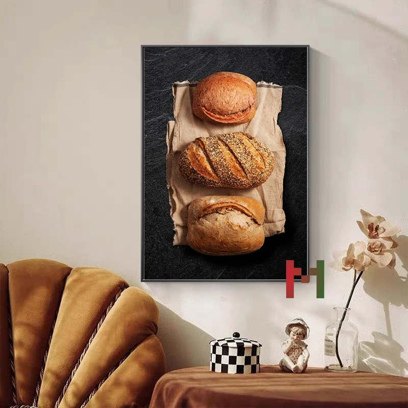 음식 주방 칠판 빵 디저트 포스터 캔버스 프린트 베이킹 - Kitchen Baking Wall Art 리뷰 및 가격